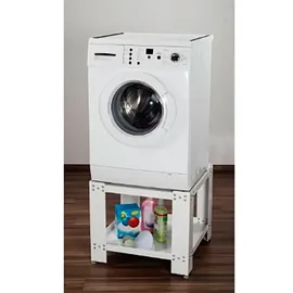 Hama Xavax Gigant Universalsockel für Waschmaschine/Trockner mit Bodenfach 60x60cm (Zubehör Waschmaschine und Trockner (00111380)
