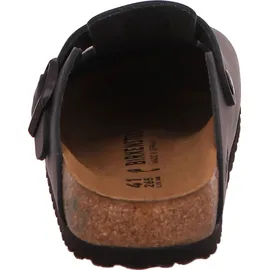 Birkenstock Boston Naturleder schmal schwarz 36