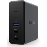 Lenovo X9 Charging GaN Dock Kabelgebunden USB 3.2 Gen 2 (3.1 Gen 2) Type-C Grau
