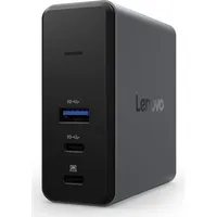 Lenovo X9 Charging GaN Dock Kabelgebunden USB 3.2 Gen 2 (3.1 Gen 2) Type-C Grau