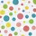 Homescapes Baumwollstoff, Meterware Polka Dots bunt, 150 cm,