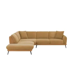 medium Ecksofa  Romance ¦ gelb ¦ Maße (cm): B: 310 H: 86 T: 253.0