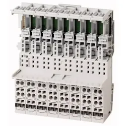 Eaton 140134 Basismodul Block XI/ON, Zugfeder, 3 Anschlussebenen, Verbindung zur C-Schiene XN-B3T-SBC