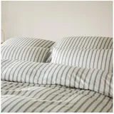 ELEGANTE Naturally Gestreift Grün 140 x 200 cm + 70 x 90 cm