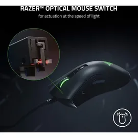 Razer DeathAdder V2 Gaming Maus schwarz (RZ01-03210100-R3M1)