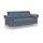 sit&more 2,5-Sitzer SIT & MORE "Arngast", bunt (graublau), B:186cm H:84cm T:93cm, Sofas, inklusive Federkern und Kopfteilverstellung
