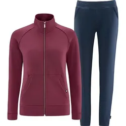 SCHNEIDER SPORTSWEAR Damen Sportanzug ANYAW-ANZUG, shiraz/dunkelblau, 48
