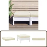 Palettenkissen Creme 60x60x8 Cm Oxford-gewebe - Sitzkissen - Gartenkissen - Palettenkissen - Oxford-gewebe - Cremefarbenes Kissen