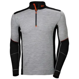 HELLY HANSEN LIFA MERINO grau/schwarz XXL