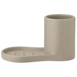 BLOMUS Spülset PIRO 9 x 17 x 10 cm Braun/Nomad