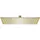 vidaXL Regenbrause Edelstahl 50x50 cm Quadrat Golden