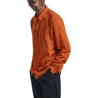 Jack Wolfskin Sierra Canyon Langarmhemd - Burnt Orange - M