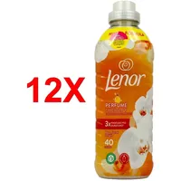 12 X Lenor WeichspÜlerkonzentrat Gold & VanilleblÜten 40 WaschgÄnge