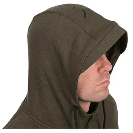 Fox International Collection Lw Reißverschlusspullover - Green Marl - L