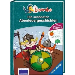 RAVENSBURGER 46293 Erstlesebücher Lernbücher Leserabe - Die schönsten Abenteuergeschichten mit extra vielen Rätseln