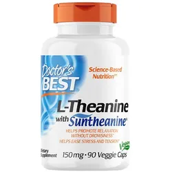 Doctor's Best L-Theanine with Suntheanine 150 mg (90 veg.Kapseln)