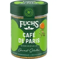 Fuchs Gewürzmischung Cafe de Paris, für traditionelle Butter- und Sahnesaucen, 65g