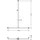 Hewi System 900 Duschhandlauf Edelstahl pulverbeschichtet dunkelgrau 1250 x 965 mm