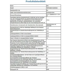 AEG TR8T60680 Wärmepumpentrockner (8 kg)