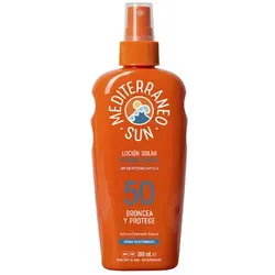 Mediterraneo Sun  Sonnenschutz Dunkle Bräunungs-Sonnencreme SPF 50 - Kokosnuss 200 ml  in, 200 ml