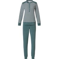 Pastunette Damen, Pyjama, Frottee Schlafanzug (46)