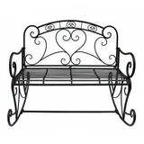 Spetebo Schaukelbank 2-Sitzer - 110 x 101 x 94 cm