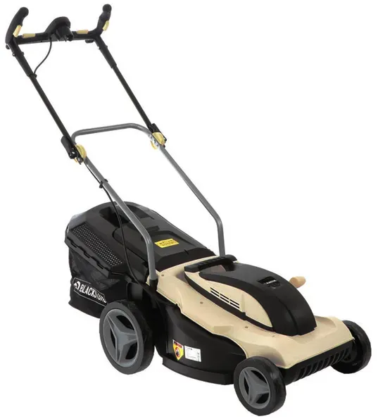 Blackstone B-ELM 43 - Elektrischer Rasenmäher - 2000W - Schnittbreite 43 cm