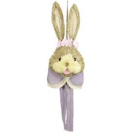 I.GE.A. Dekofigur Hase Osterhasen Deko Ostern Osterdeko Figur Türdeko Wanddeko Osterfigur Frühlingsdeko Dekohase Skulptur Frühling