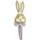 I.GE.A. Dekofigur Hase Osterhasen Deko Ostern Osterdeko Figur Türdeko Wanddeko Osterfigur Frühlingsdeko Dekohase Skulptur Frühling