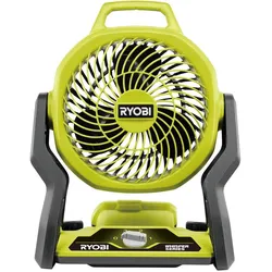 Ryobi Akku-Ventilator 18 V ONE+, Ø 19 cm, 3-stufig, besonders leise |RF18-0 | ohne Akku
