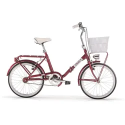 Klapprad 20 Zoll New ANGELA Rot rot 20"