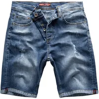 Rock Creek Shorts Jeansshorts Blau Regular Fit