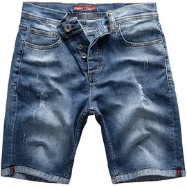 Rock Creek Shorts Jeansshorts Blau Regular Fit