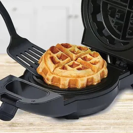 Media Shop PowerXL Waffle Star - Waffeleisen für gefüllte Waffeln 18cm - Schwarz
