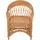 Hofmann Living And More Relaxsessel Handgeflochten 65 x 85 x 65 cm Gelb ohne Kissen