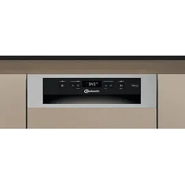 Bauknecht BK6PC11BS7A0 Einbau-Geschirrspüler (teilintegrierbar, 448 mm breit, Edelstahl)