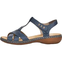 Rieker Komfort-Sandalen Damen Blau 41