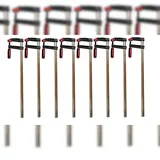 Vago-Tools 8x Profi Schraubzwinge 250x50 Zwinge Temperguß