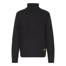 Oxmo Rollkragenpullover Schwarz M