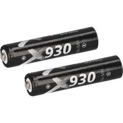 2x XCell Micro Akku LSD Plus Ni-MH 1,2V / 930 mAh low self-discharge AAA
