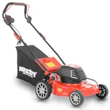 Elektro Rasenmäher 40 cm Schnittbreite 1600W 45L Korb zentrale Höhenverstellung