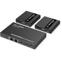 Value HDMI Splitter 3fach, mit Verlängerung (2x) über TP, bis 40 m