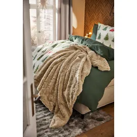 Bugatti Kuscheldecke 150 x 200 cm Beige