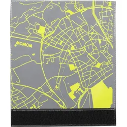 WOWOW Quadro City Map Band mit Klettverschluss Gelb Modell 2024