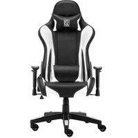 LC-POWER LC-GC-600BW Gaming Chair schwarz/weiß