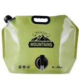 Wasserspeichertasche | Tragbarer Wasserkanister 8L | Dichter Aufbewahrungsbeutel Mit Einstellbarem Outdoor Trinksystem Für Rucksack Sport Radreisen Autofahrt Angeln