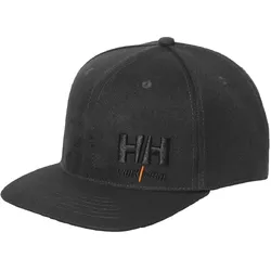Flatbrim-Kappe "KENSINGTON" - schwarz
