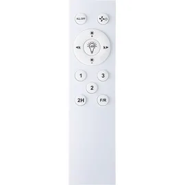 EGLO LED Deckenventilator 52 cm Deckenventilator Weiß