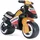 Repsol Rutsch-Motorrad Neox Repsol Schwarz