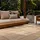 Ted Baker Flachgewebe Teppich Allington - Wendeteppich Outdoor geeignet, Pflegeleichter Wohnzimmerteppich, Modern, Streifen Muster für Wohnzimmer, Terrasse, Esszimmer, Balkon - Jute Weiß, 200x300 cm